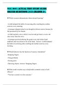 WGU D001 ACTUAL TEST STUDY GUIDE SOLVED QUESTIONS 2026 GRADED A&plus;&period;