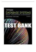 TEST BANK FOR DATABASE SYSTEMS DESIGN&comma; IMPLEMENTATION&comma; & MANAGEMENT 13TH EDITION BY CORONEL AND MORRIS &vert;