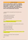 EVOLVE HESI Medical-Surgical Nursing &ndash; Comprehensive Exam Preparation and Practice Material