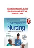 Test Bank for Fundamentals of Nursing&colon; The Art and Science of Person-Centered Care&comma; 10th Edition by Carol R&period; Taylor&comma; Pamela B&period; Lynn & Jennifer L&period; Bartlett &vert; All Chapters 1&ndash;47 Latest Updated