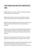 WGU D080 EXAM PRACTICE QUESTION SET 2026
