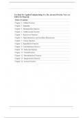 Test Bank &ndash; Applied Pathophysiology for the Advanced Practice Nurse &lpar;2nd Edition&rpar; &vert; All Chapters