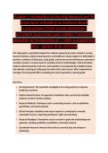 Chapter 1 Introduction to Nursing Research and Its Importance in Building Evidence - NURSING RESEARCH EXAM STUDY GUIDE 2025&sol;2026 ACCURATE QUESTIONS AND CORRECT DETAILED ANSWERS WITH RATIONALES &vert;&vert; 100&percnt; GUARANTEED PASS <BRAND NEW VERSION>