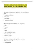 WGU D094 EXAM PREP QUESTIONS AND ANSWERS FOR THE FINAL PAPER 2026&period;