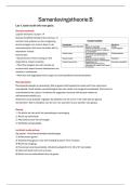 Samenvatting samenlevingstheorie B