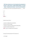 TCFP &lpar;Texas Commission on Fire Protection&rpar; Prep Questions & Answers &vert; Latest Version &vert; 100&percnt; Verified Solutions &vert; A&plus; Exam Ready &vert; Comprehensive Review &vert; Exam-Focused & Updated