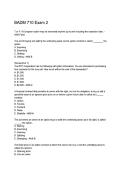 BADM 710 Exam 2 Questions & Answers &vert;MBA Strategic Management 2025&sol;2026