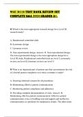 WGU D118 TEST BANK REVIEW SET COMPLETE Q&A 2026 GRADED A&plus;&period;