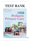Test Bank for Burns&rsquo; Pediatric Primary Care &ndash; 7th Edition by  Dawn Lee Garzon &vert; Pediatric Nursing & NP Exam Prep 2025&sol;2026