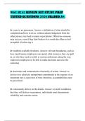 WGU D253 REVIEW SET STUDY PREP TESTED QUESTIONS 2026 GRADED A&plus;&period;