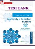 Test Bank for Introductory Maternity & Pediatric Nursing 5th Edition by Hatfield &ndash; Complete Chapters 1-42 &vert; Verified Q&A &vert; 100&percnt; Latest Update 2026