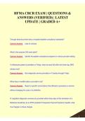 HFMA CRCR Exam Questions and Answers Verified Latest 2025&sol;2026 Converted Package with Solution Complete Healthcare Finance Study Resource