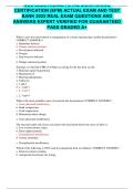 NCC Electronic Fetal Monitoring Certification EFM Actual Exam and Test Package with Solution 2025&sol;2026 Complete Nursing Study Resource