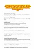 Colorado Life Insurance Law notes EXAM  ACTUAL EXAM COMPLETE EXAM QUESTIONS WITH DETAILED VERIFIED ANSWERS &lpar;100&percnt; CORRECT ANSWERS&rpar; ALREADY GRADED A&plus;