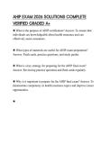 AHIP EXAM 2026 SOLUTIONS COMPLETE VERIFIED GRADED A&plus;