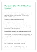 PPLE EXAM QUESTIONS WITH CORRECT ANSWERS&period;