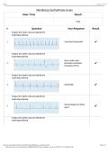 Identifying Dysrhythmias Exam Answers Converted Package with Solution 2025&sol;2026 Complete Cardiac Nursing and ECG Study Resource