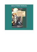 Solution Manual Introduction to Engineering Thermodynamics Richard Sonntag & Claus Borgnakke Package with Solution 2025&sol;2026 Complete Engineering Study Resource