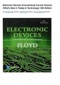 EST BANK for Electronic Devices &lpar;Conventional Current Version&rpar; &lpar;What's New in Trades & Technology&rpar; 10th Edition Latest Version 2026 by Thomas Floyd &lpar;Author&rpar;