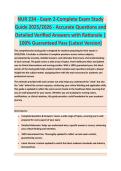 NUR 234 - NURSING EXAM STUDY GUIDE 2026-2027 ACCURATE QUESTIONS AND CORRECT DETAILED ANSWERS WITH RATIONALES &vert;&vert; 100&percnt; GUARANTEED PASS <BRAND NEW VERSION>