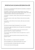 NSG 403 Final Practice Test Questions With Multiple Choices 2026