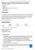 Module 1 EHR Go Activity Introductory&vert; HIT 235&sol;HIT235&colon; Answered 100&percnt; latest Winter 2026 - DeVry University&comma; Chicago&period;