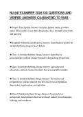 NU 641 EXAMPREP 2026 130 QUESTIONS AND VERIFIED ANSWERS GUARANTEED TO PASS