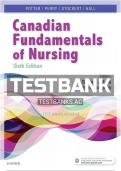 Test Bank &ndash; Canadian Fundamentals of Nursing 6th Edition &ndash; Potter &ndash; All Chapters
