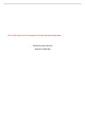 WGU C216 MBA Capstone Task 1&comma;2 and 3 Bundled with complete solutions&period;
