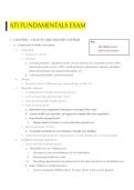 ATI Fundamentals Exam 2025&sol;2026 with Solution