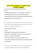 PSYC 387 Exam Rated A&plus; -Questions with Complete Solutions