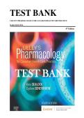 TEST BANK &ndash; Lilley&rsquo;s Pharmacology for Canadian Health Care Practice 4th Edition &vert; Sealock &vert; Exam Prep 100&percnt; Guaranteed &vert; Latest Update 2026