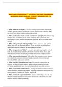 WGU D488&colon; CYBERSECURITY ARCHITECTURE AND ENGINEERING NEW EXAM QUESTIONS AND CORRECT ANSWERS FOR TOP PERFORMANCE 2026&sol;2027