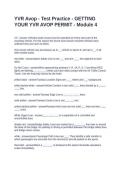YVR Avop - Test Practice - GETTING YOUR YVR AVOP PERMIT - Module 4&period; Questions and Answers