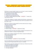 WGU D488 - CYBERSECURITY ARCHITECTURE & ENGINEERING EXAM QUESTIONS AND CORRECT ANSWERS &lpar;2026-2027&rpar;