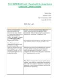 WGU RRM3 D268 Task 2 &vert;Passed on First Attempt &vert;Latest Update with Complete Solution