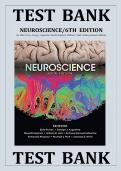 Neuroscience 6th Edition Test Bank &vert; Purves&comma; Augustine&comma; Fitzpatrick et al&period; &vert; Latest Update 2026 &vert; Exam Prep Q&A