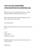 WGU C170 DATA MANAGEMENT APPLICATIONS PRACTICE QUESTIONS 2026