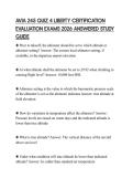 AVIA 245 QUIZ 4 LIBERTY CERTIFICATION EVALUATION EXAMS 2026 ANSWERED STUDY GUIDE