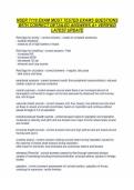 NSER 7110 EXAM MOST TESTED EXAMS QUESTIONS WITH CORRECT DETAILED ANSWERS A&plus; VERIFIED LATEST UPDATE