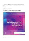 Applied Pharmacology for the Dental Hygienist &ndash; Test Bank &lpar;10th Edition&rpar; by Elena Bablenis Haveles &vert; All Chapters 1&ndash;26 &vert; Expert-Verified Answers &vert; Graded A&plus;
