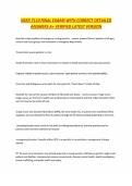 NSER 7110 FINAL EXAMS WITH CORRECT DETAILED ANSWERS A&plus; VERIFIED LATEST VERSION