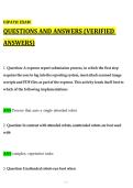 UIPATH EXAM  QUESTIONS AND ANSWERS &lpar;VERIFIED ANSWERS&rpar;