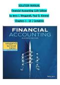 Solution Manual for Financial Accounting 11th Edition Robert Libby&comma; Patricia Libby&comma; Complete Chapters 1 - 13&comma; Verified Newest Version