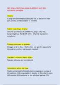 DEP 2026 LATEST FINAL EXAM QUESTIONS AND 100&percnt;  ACCURATE ANSWERS