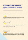 FTCE Art K-12 &vert; Exam Questions & Expertly Verified Answers&comma; with Grade A&plus;     