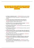 PADI ENRICHED AIR DIVER COMPLETE EXAM QUESTIONS AND 100&percnt; VERIFIED ANSWERS LATEST VERSION &lpar;PASS GUARANTEE&rpar;