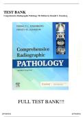 Test bank with complete answer guide &ndash; Comprehensive radiographic pathology &lpar;7th edition&rpar; By Ronald L&period; Eisenberg &vert; All chapters covered &vert; Rated A&plus; &vert; Latest edition