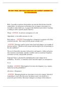 CM 4221 FINAL NEW EXAM QUESTIONS AND CORRECT ANSWERS FOR TOP PERFORMANCE