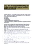 NUR 1100 Nursing Fundamentals Quiz &num;1 Questions And Answers&vert; Verified And Updated 2026